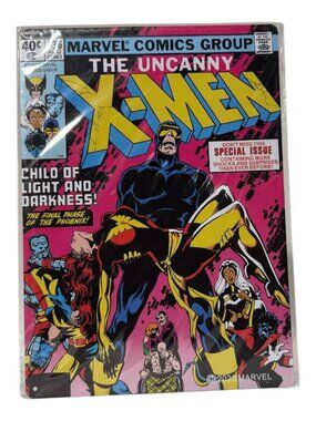 Hachette Collection The Uncanny X-men Metal poster 8 X 11"